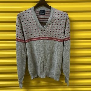 Men’s Vintage 70s 80s V-neck Sweater